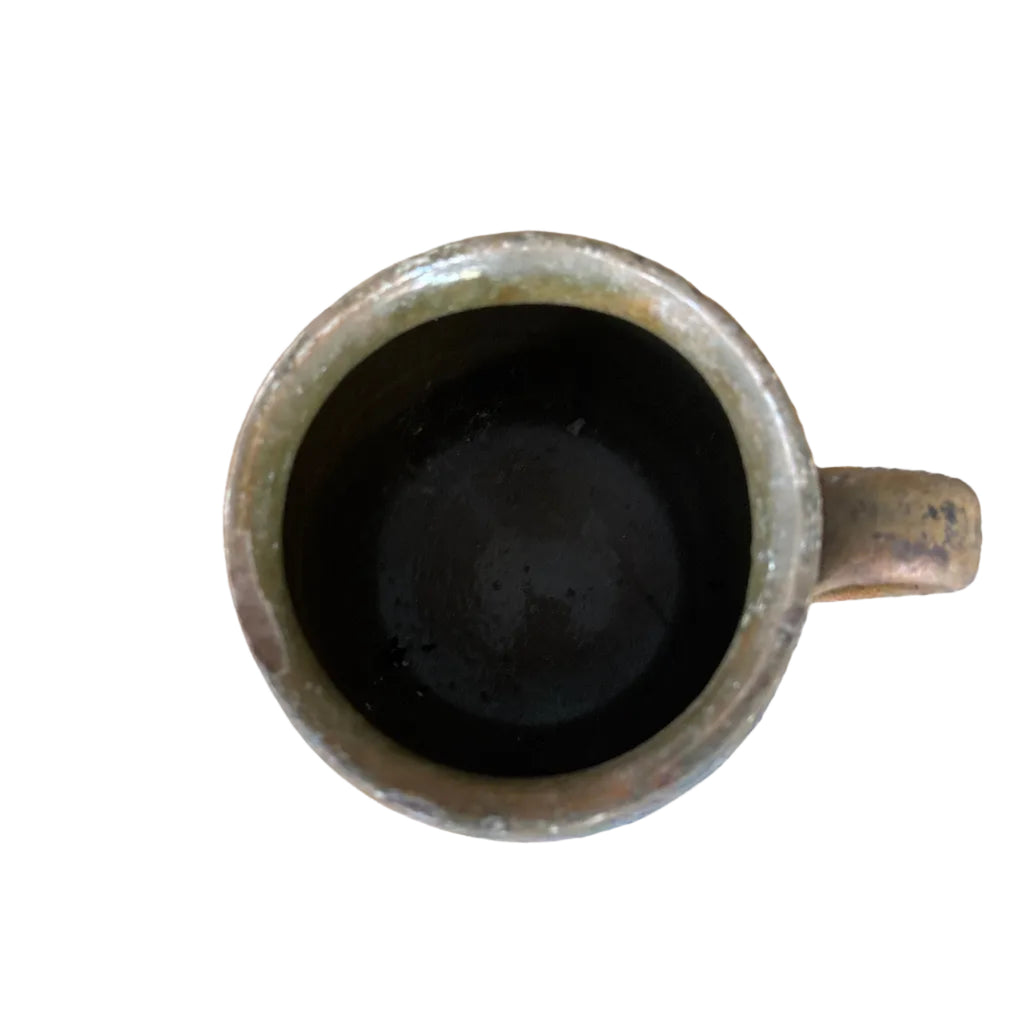Vintage European Folk Pottery Mug