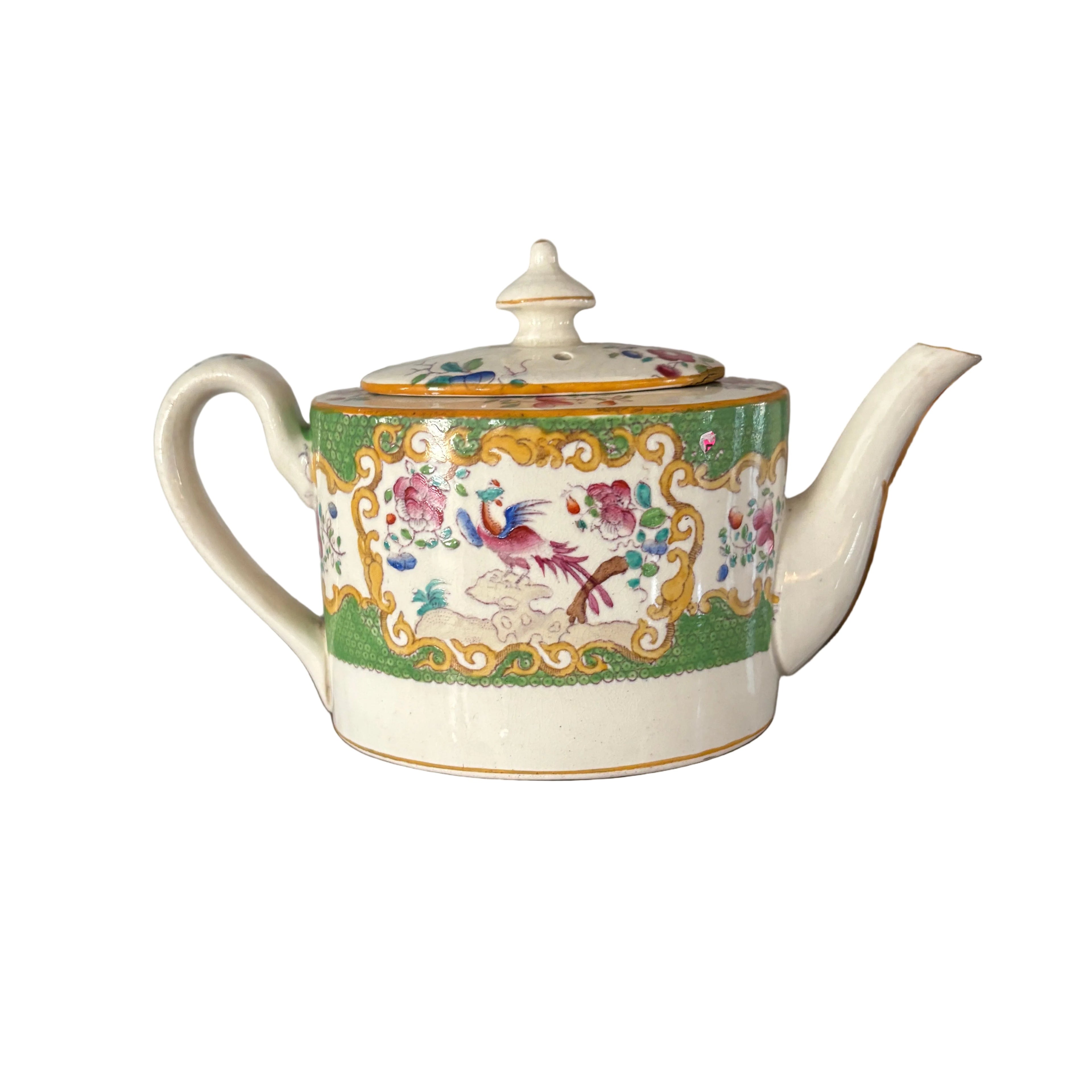 Antique Minton Cockatrice