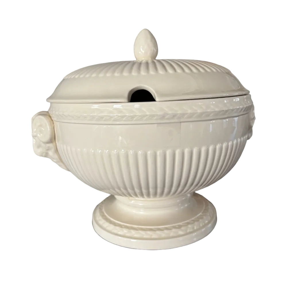 Wedgwood Queensware Tureen with Rams