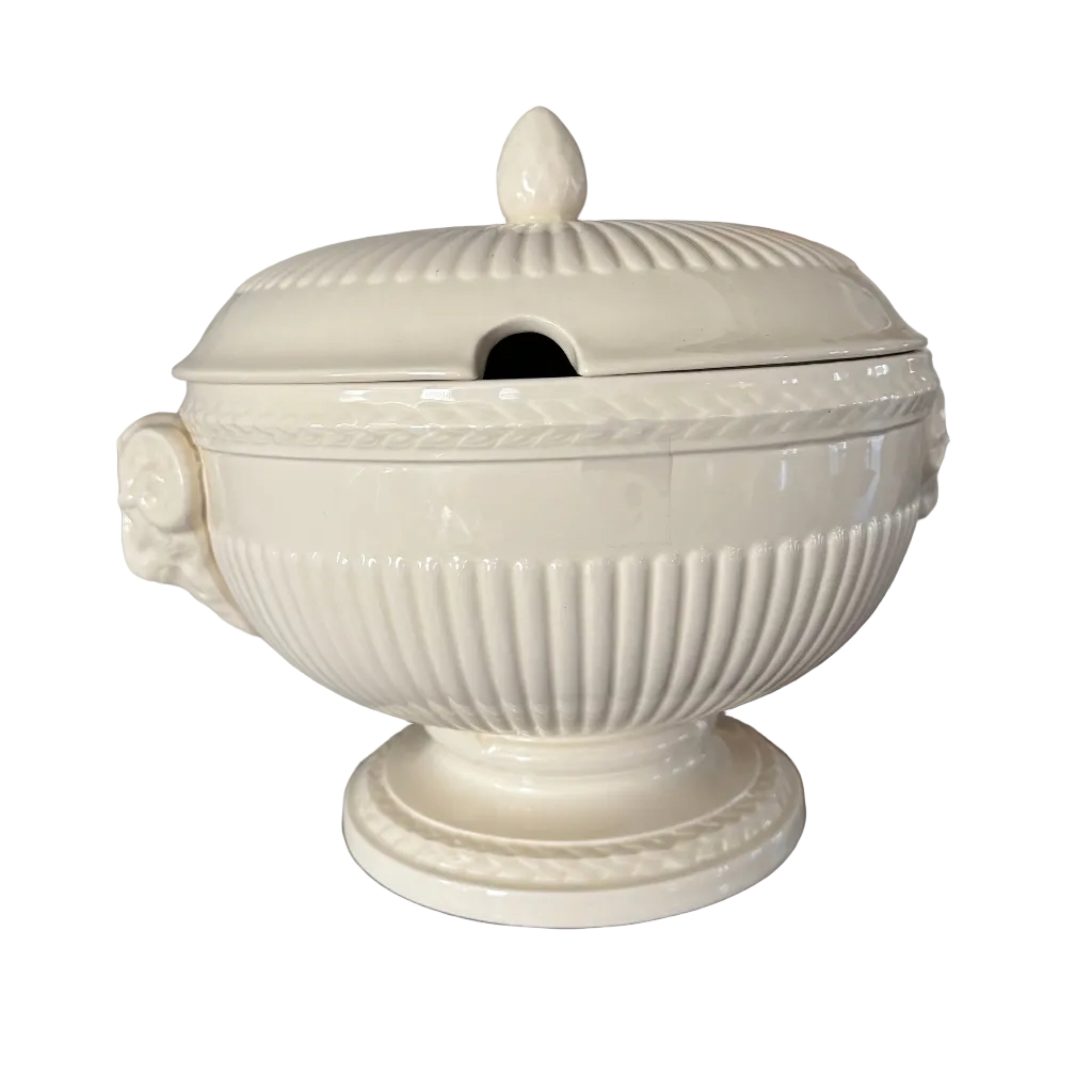 Wedgwood Queensware Tureen with Rams