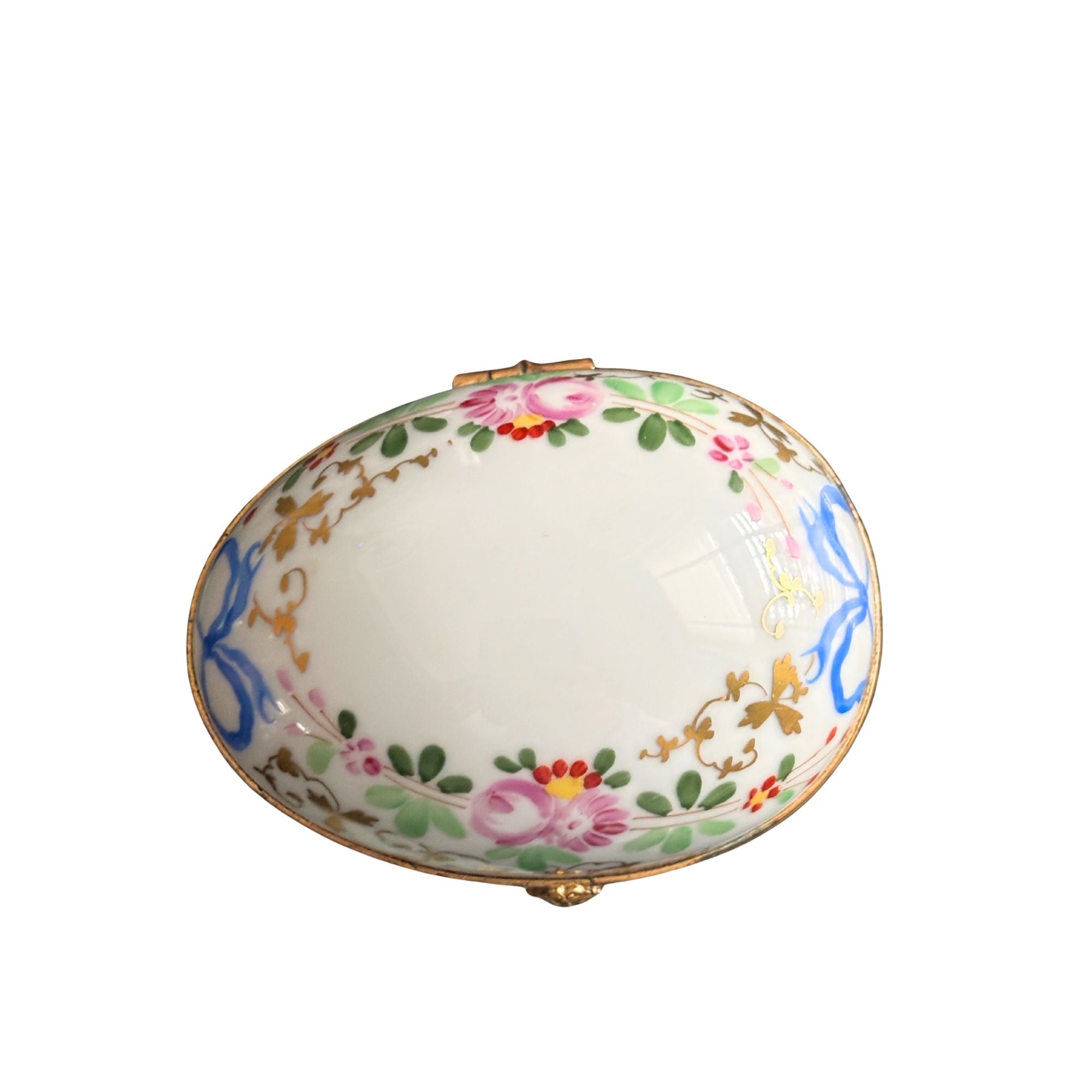 Egg-Shaped Limoges Box