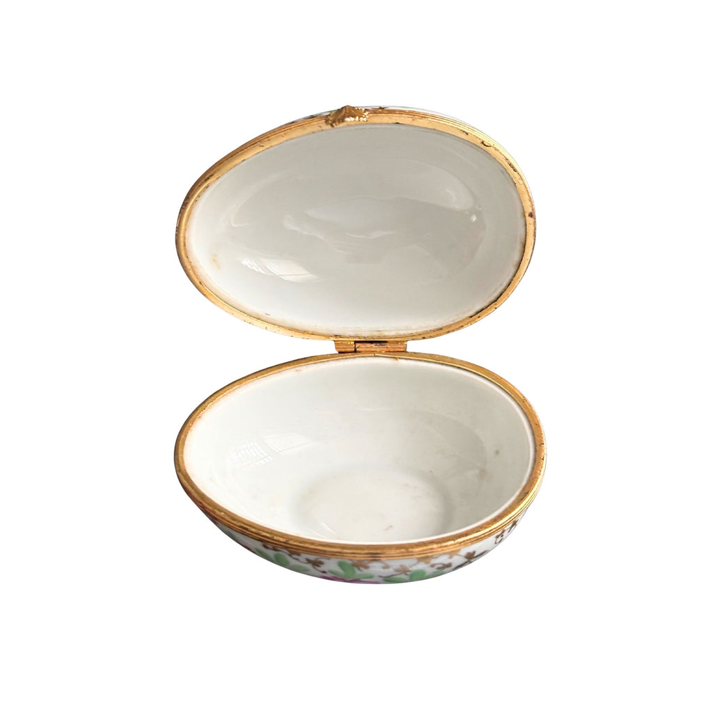 Egg-Shaped Limoges Box