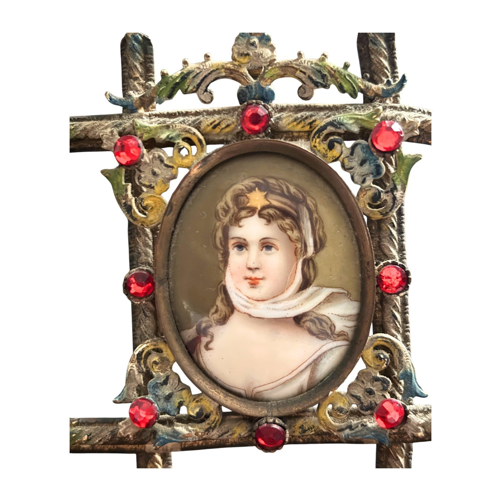 Antique Queen Louise Miniature Portrait