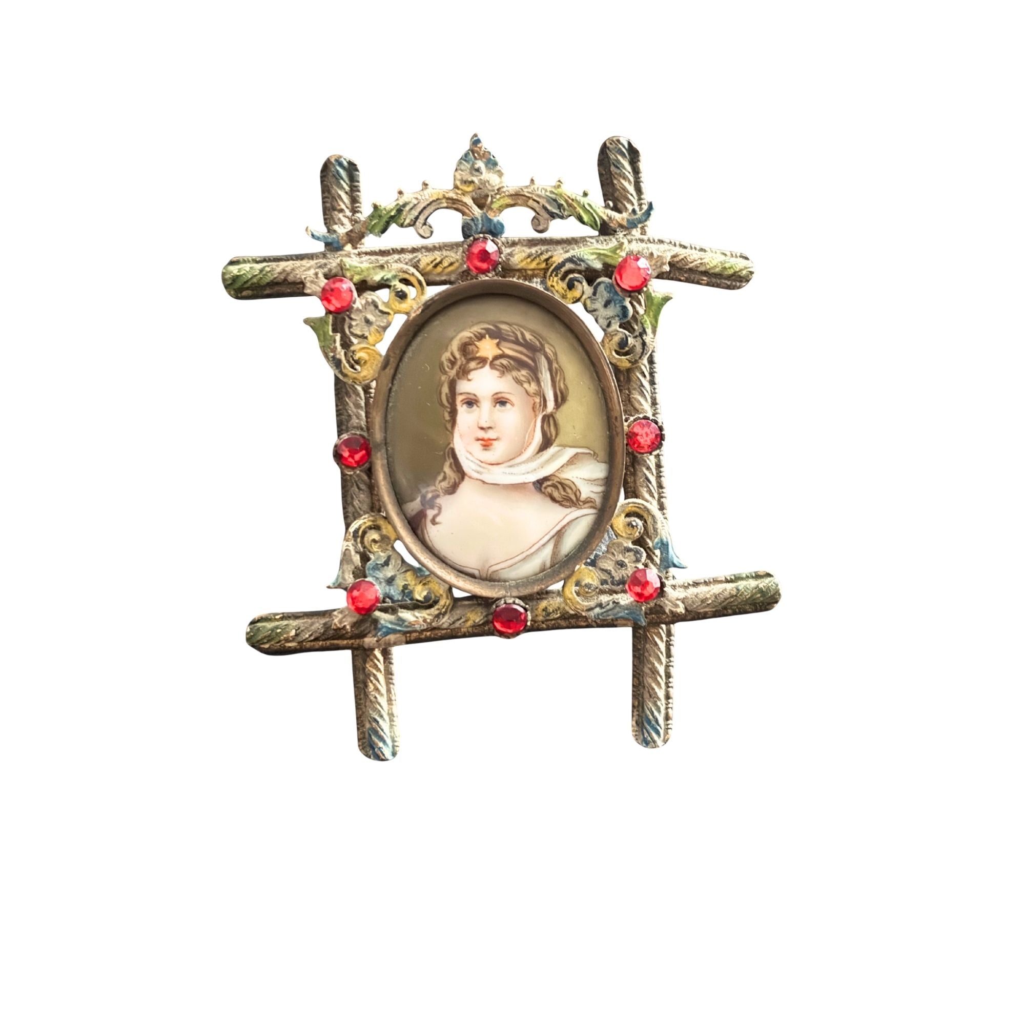 Antique Queen Louise Miniature Portrait