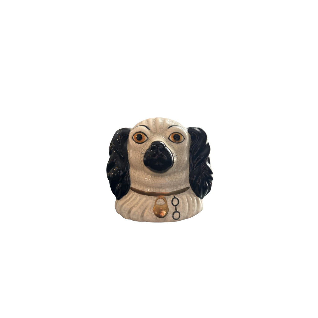 Fitz & Floyd Staffordshire-style coin bank