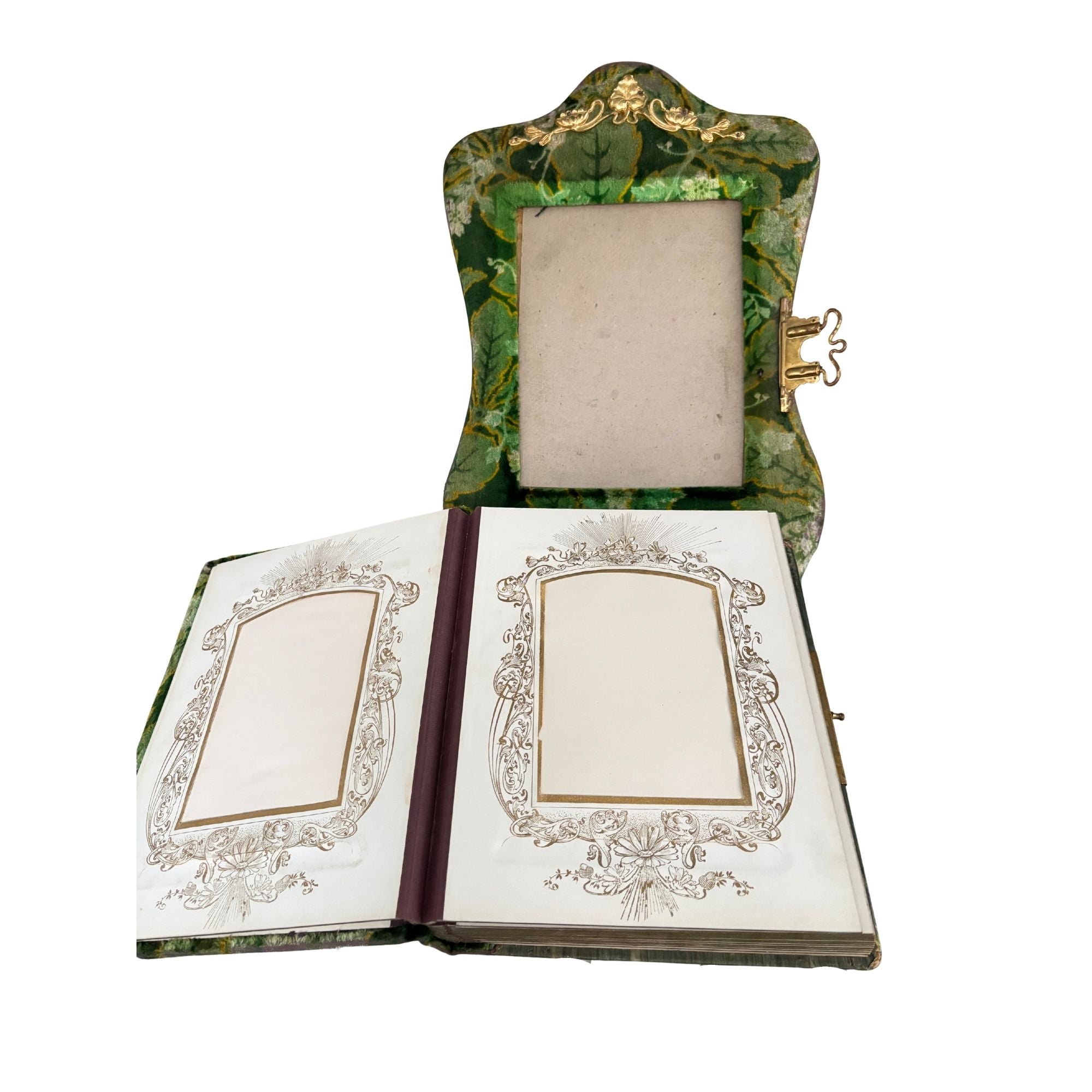 Victorian Photo Album and Music Box